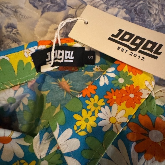 Men's Floral Long Sleeve Shirt - Multicolor - Picture 3 of 6